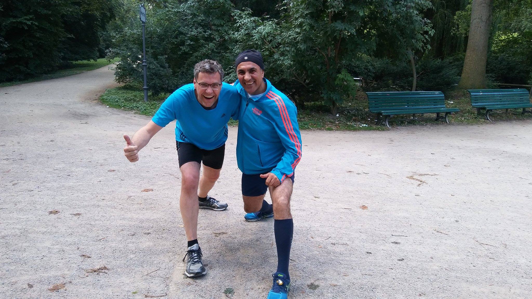 Training  im Tiergarten PARK